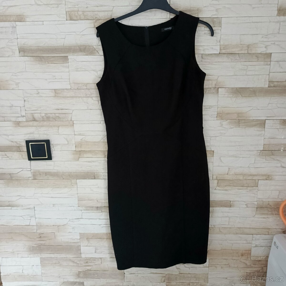 Orsay Černé pouzdrove šaty 38