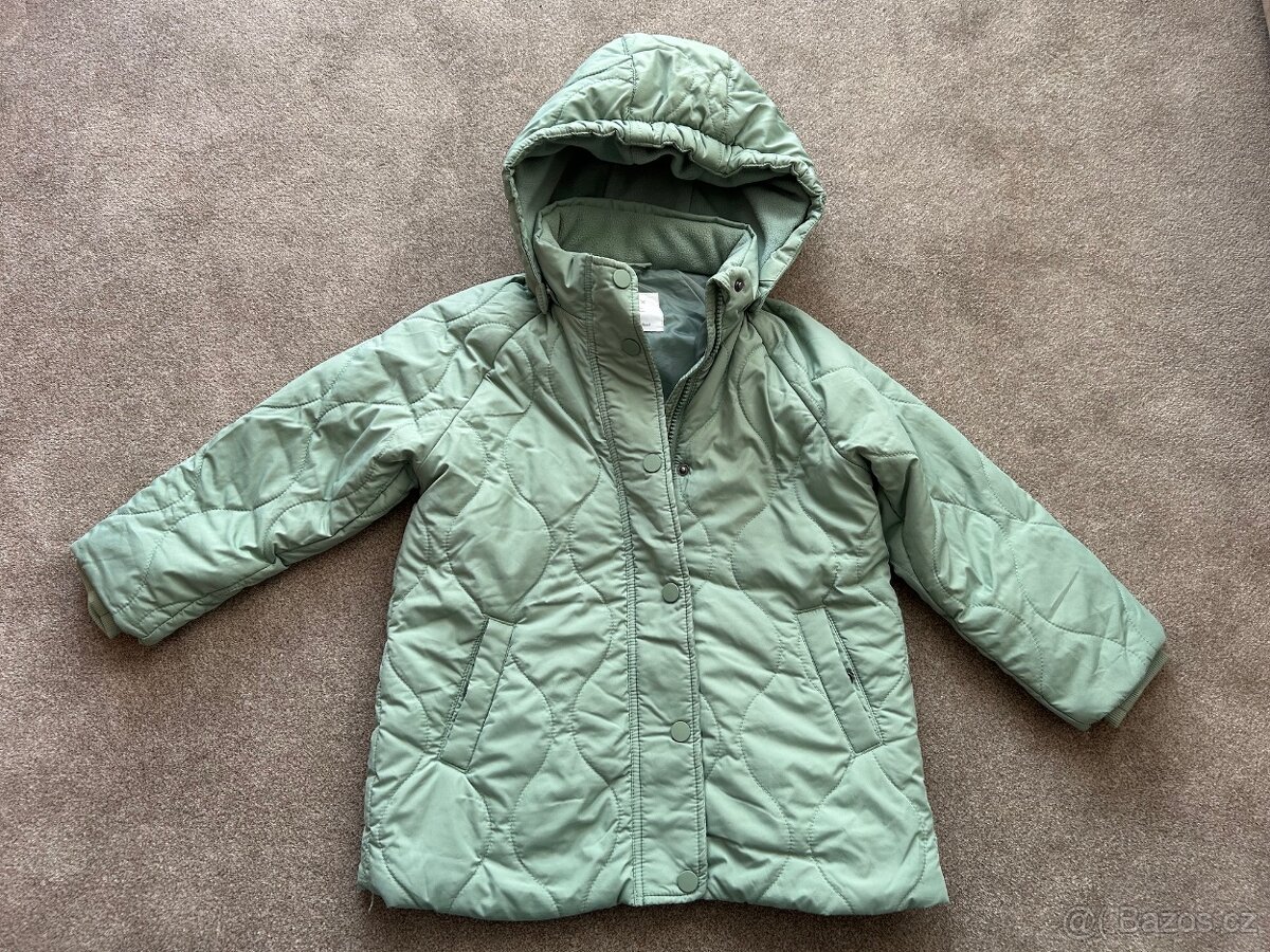 Dětská prošívaná bunda Lindex, vel. 110 (4-5 let)
