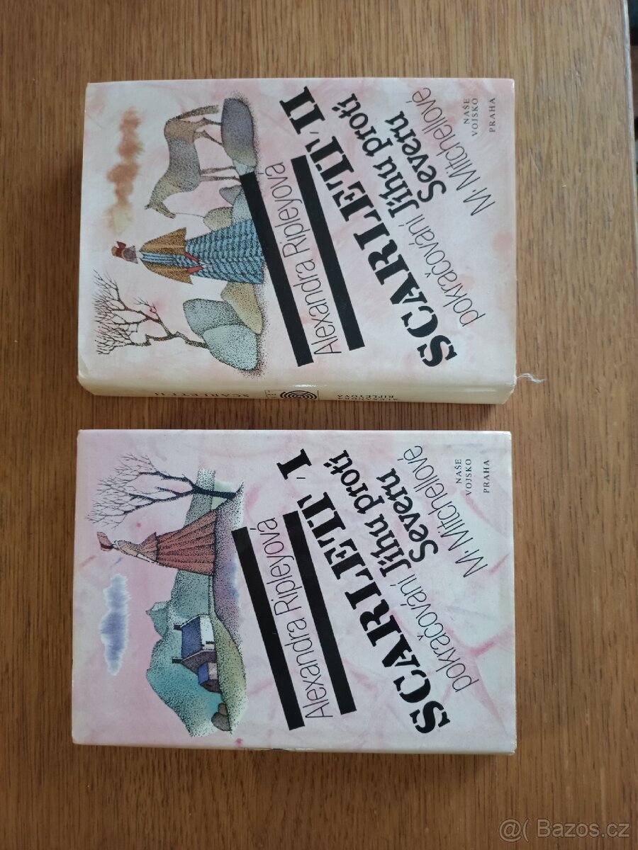 Prodám knihy Scarlett I, II - Jih proti severu