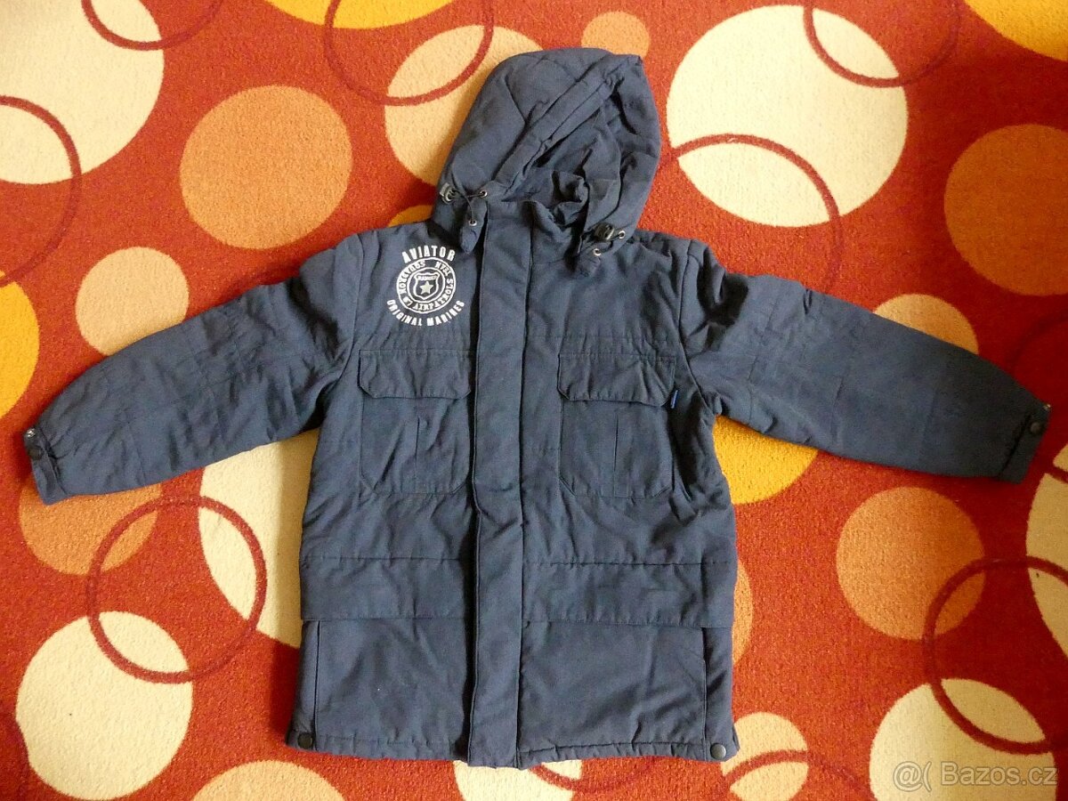 Zimní bunda, chlapecká, Original Marines, cca 7-8 let
