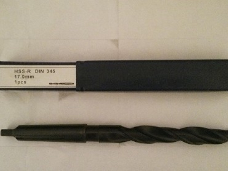 vrták HSS-R 17mm, DIN 345 morsekužel