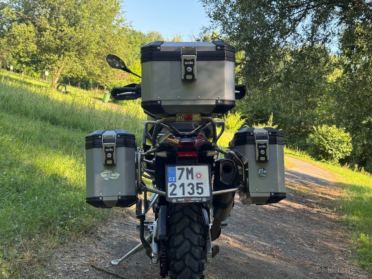 Originální kufry Aprilia Tuareg 660 vč. držáků - TOP