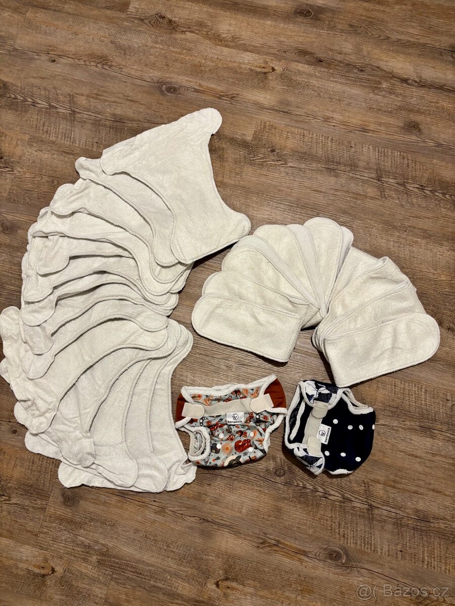 Látkové pleny Bamboolik