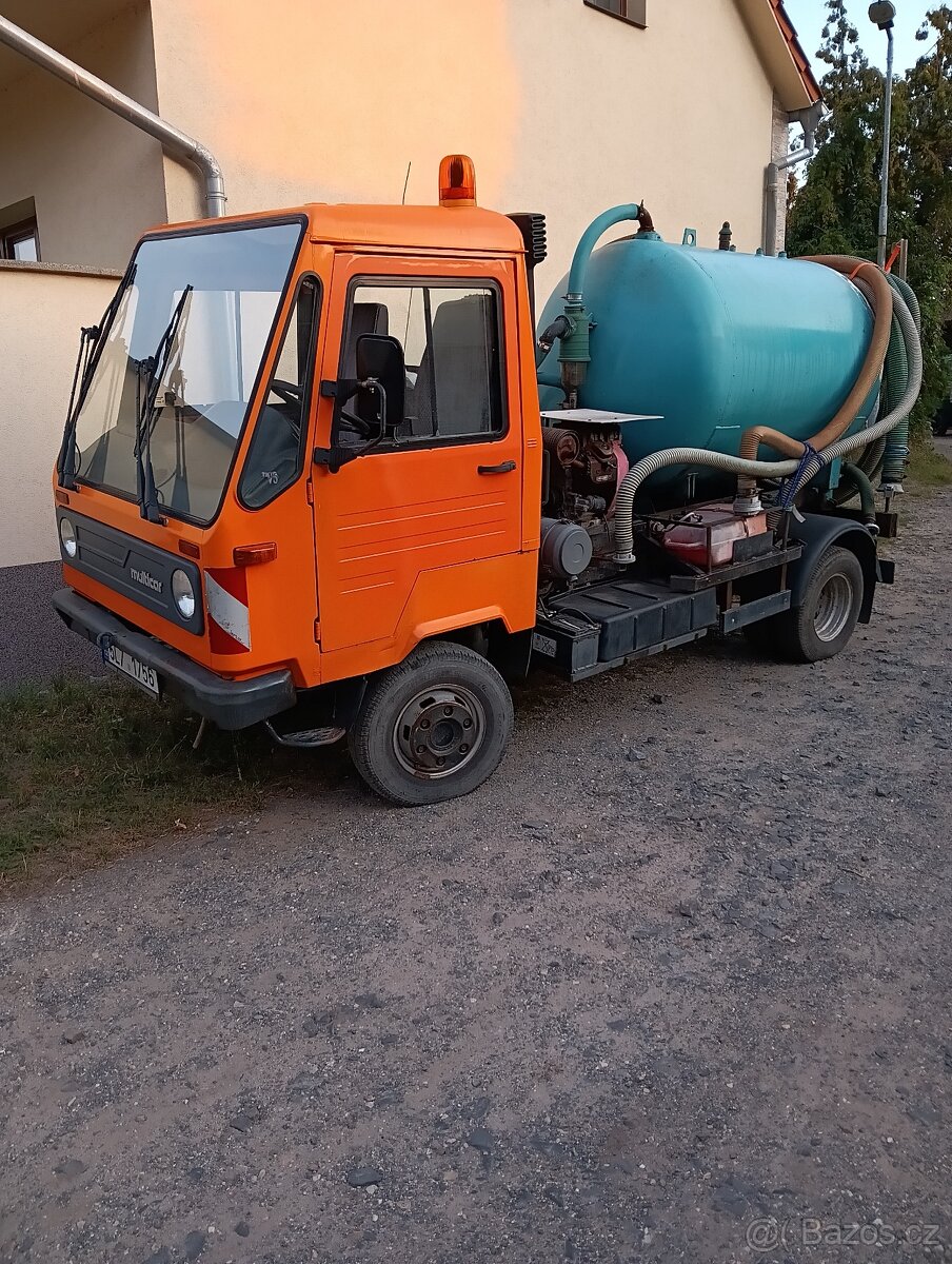 Multicar M26 uzávěrka