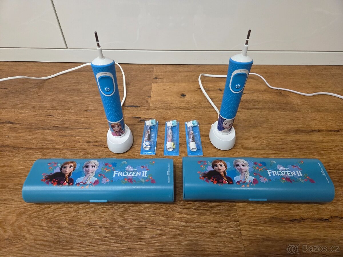 Dětské elektrické kartáčky Oral B.