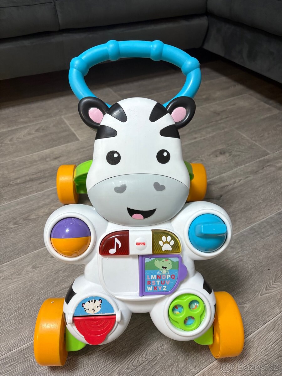 FISHER PRICE - INTERAKTIVNÍ CHODÍTKO ZEBRA