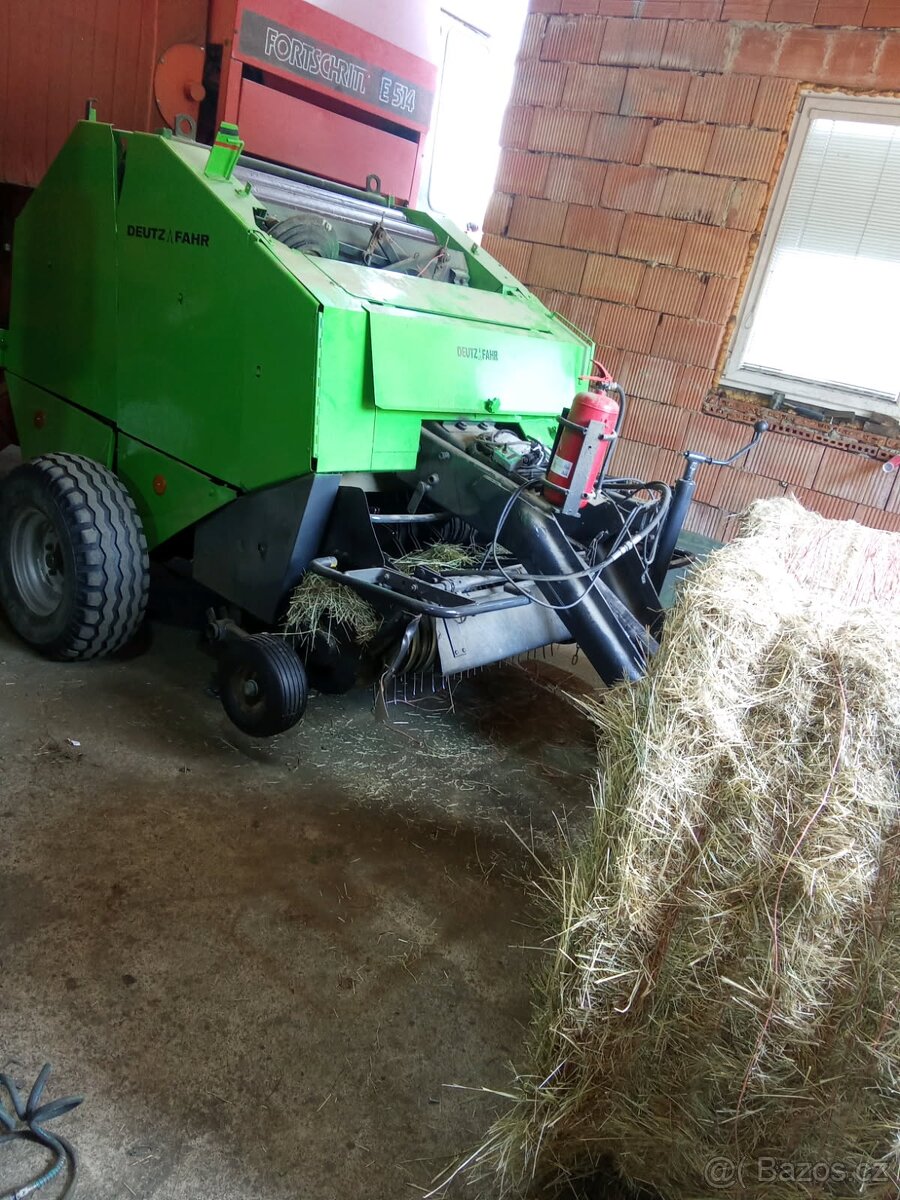 Lis na kulaté balíky deutz fahr gp 2.30 oc