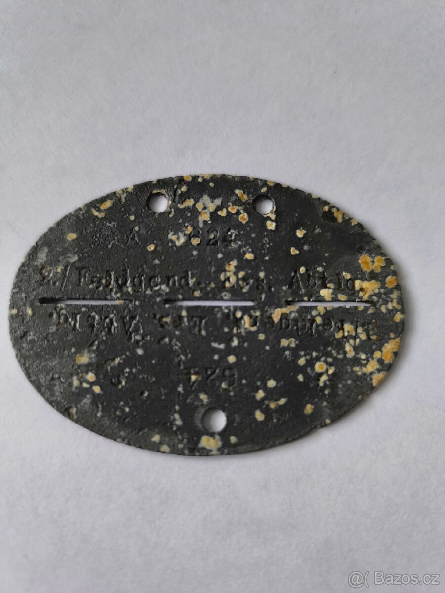 Německé Identifikační známky konvolut