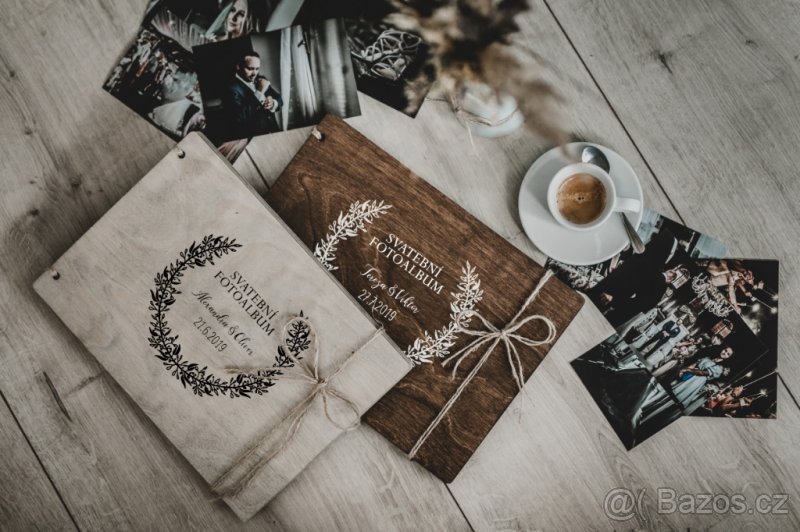 Luxusní svatební fotoalbum