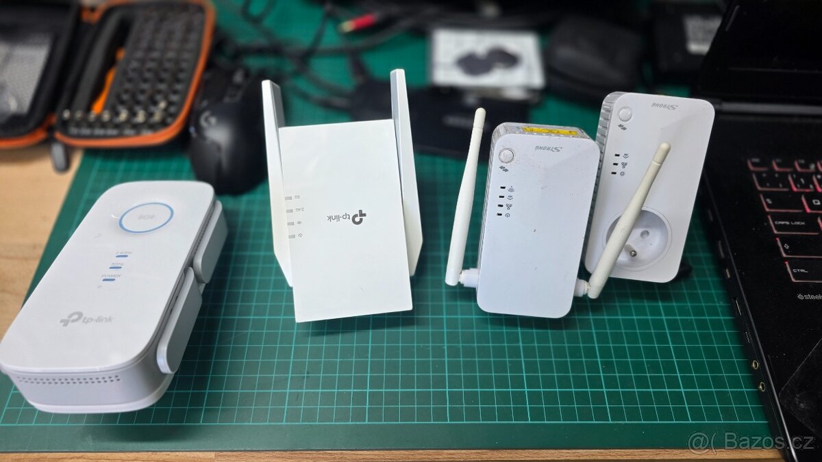 Opakovač wifi .Internet přes rozvod 230V