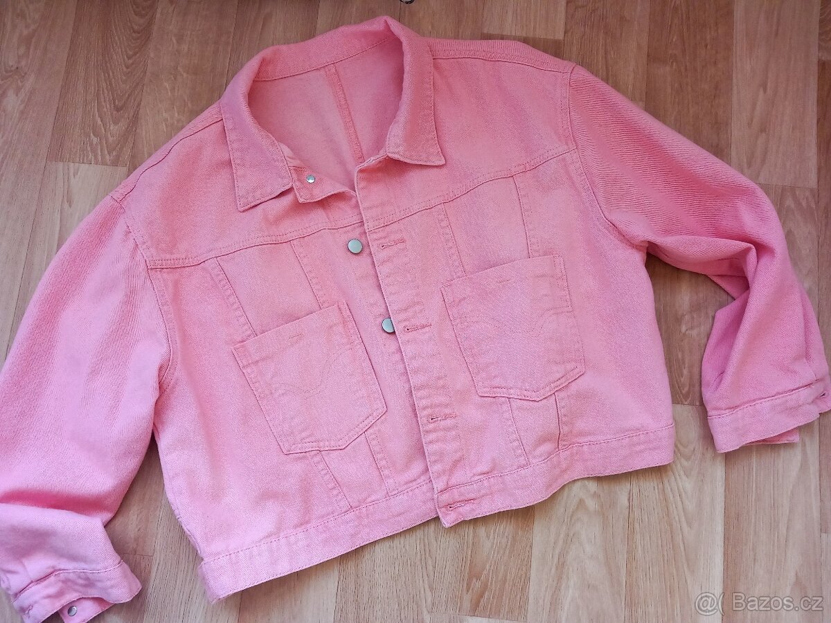 Riflová bunda vel. XXL