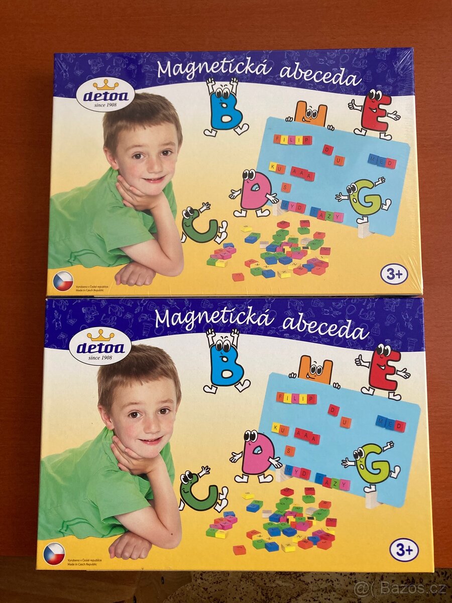 Magnetická abeceda Detoa 2x