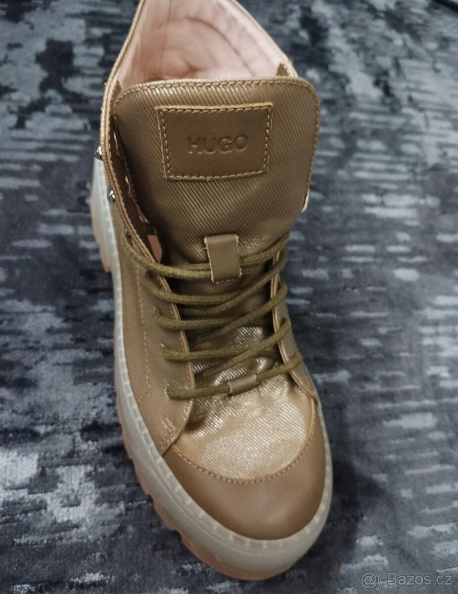 Boty na platformě HUGO BOSS