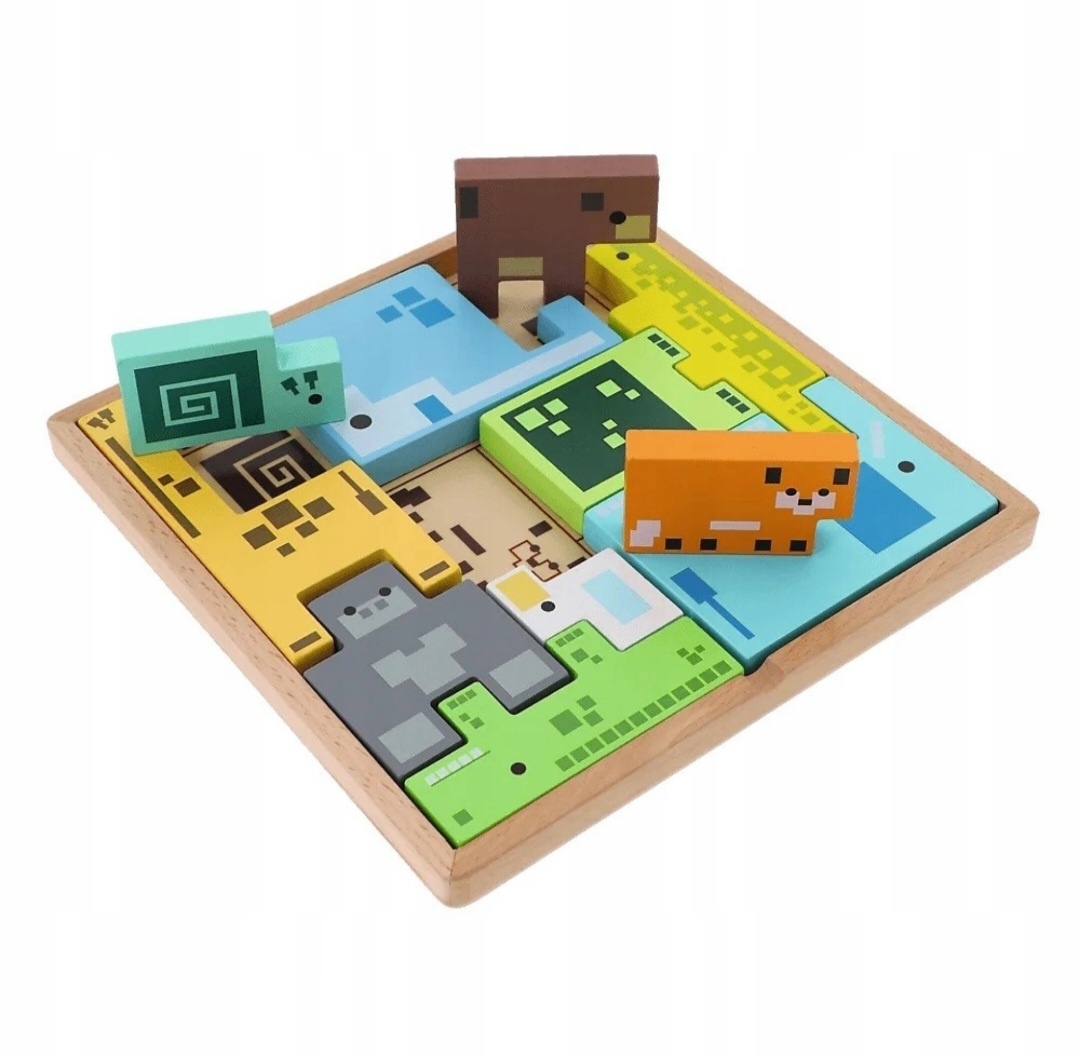 Dřevěná skládačka