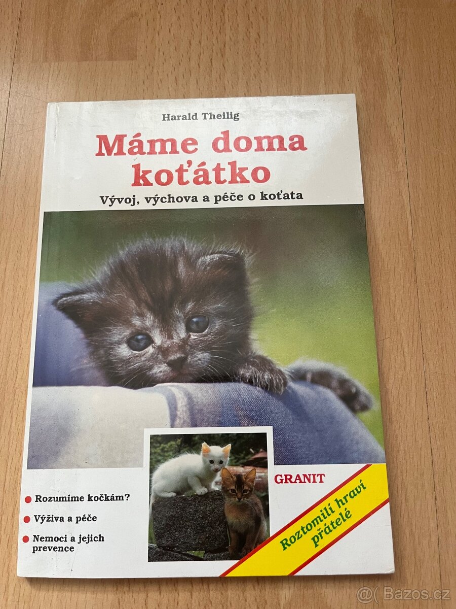 knihy o kočkách