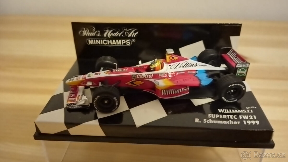 Minichamps 1:43 - F1 Wiliams FW21 - 1999, R. Schumacher