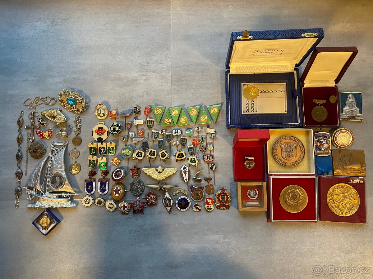 Odznaky medaile vyznamenání