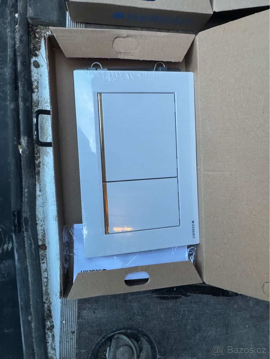 Tlačítko geberit bílé 2ks