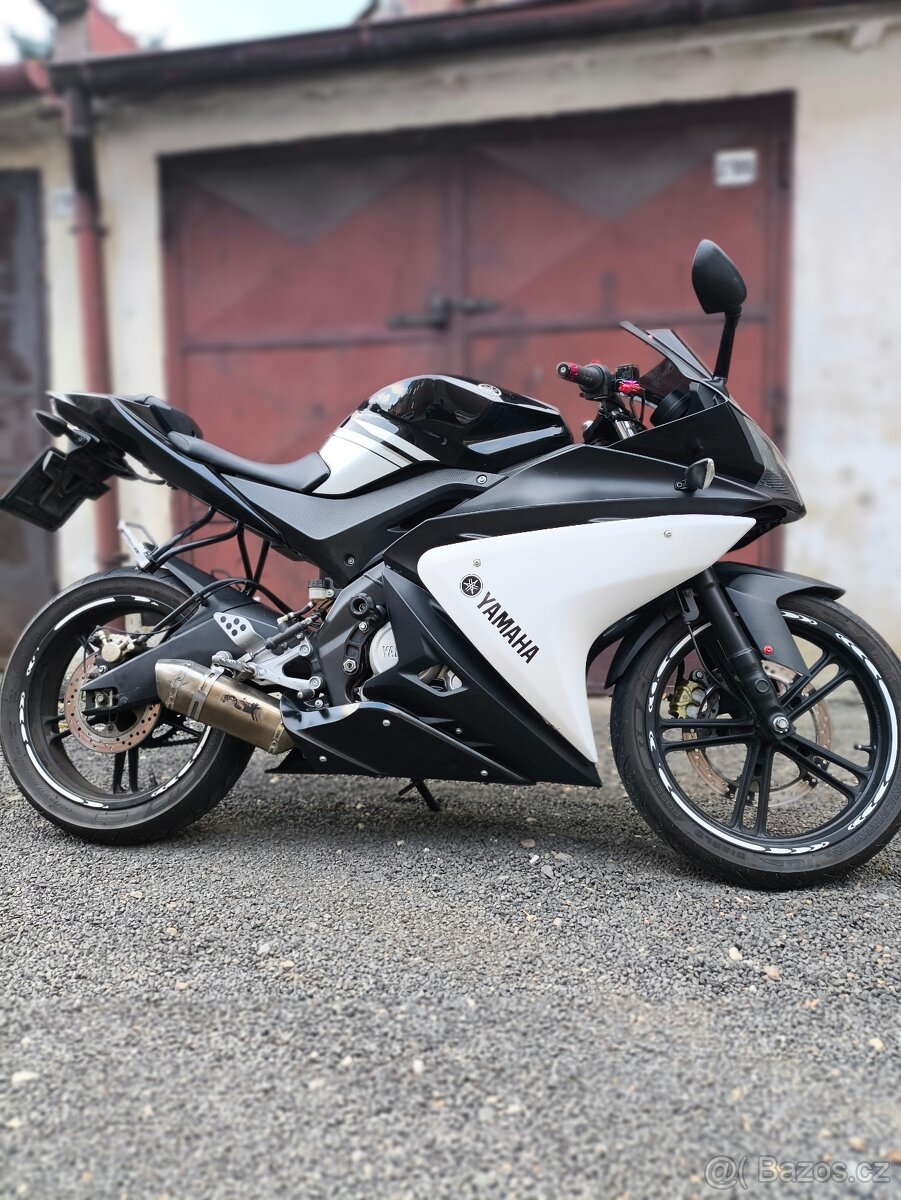 Yamaha YZF-R125 – TOP stav, motor po repasu