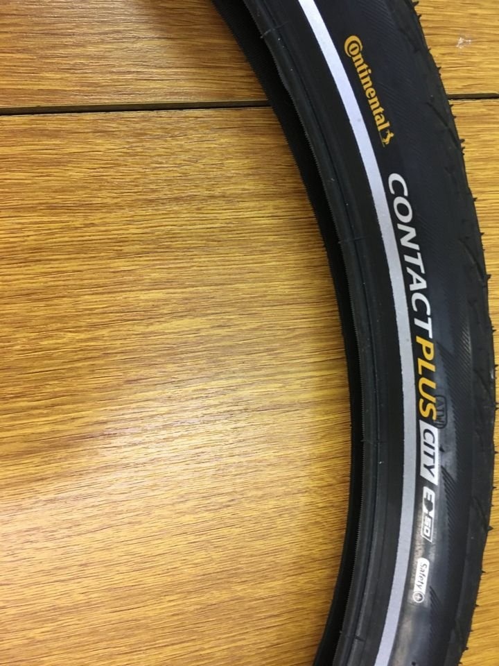 Pláště na kolo Continental Contact Plus City Reflex E-50 27,