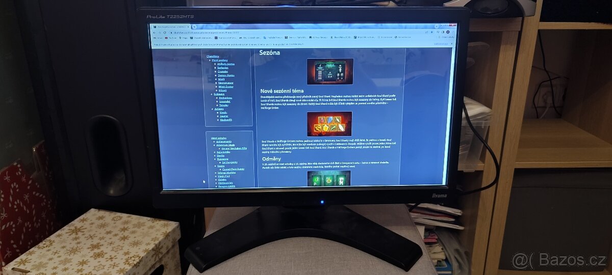 22" dotykový monitor iiyama ProLite T2252MTS