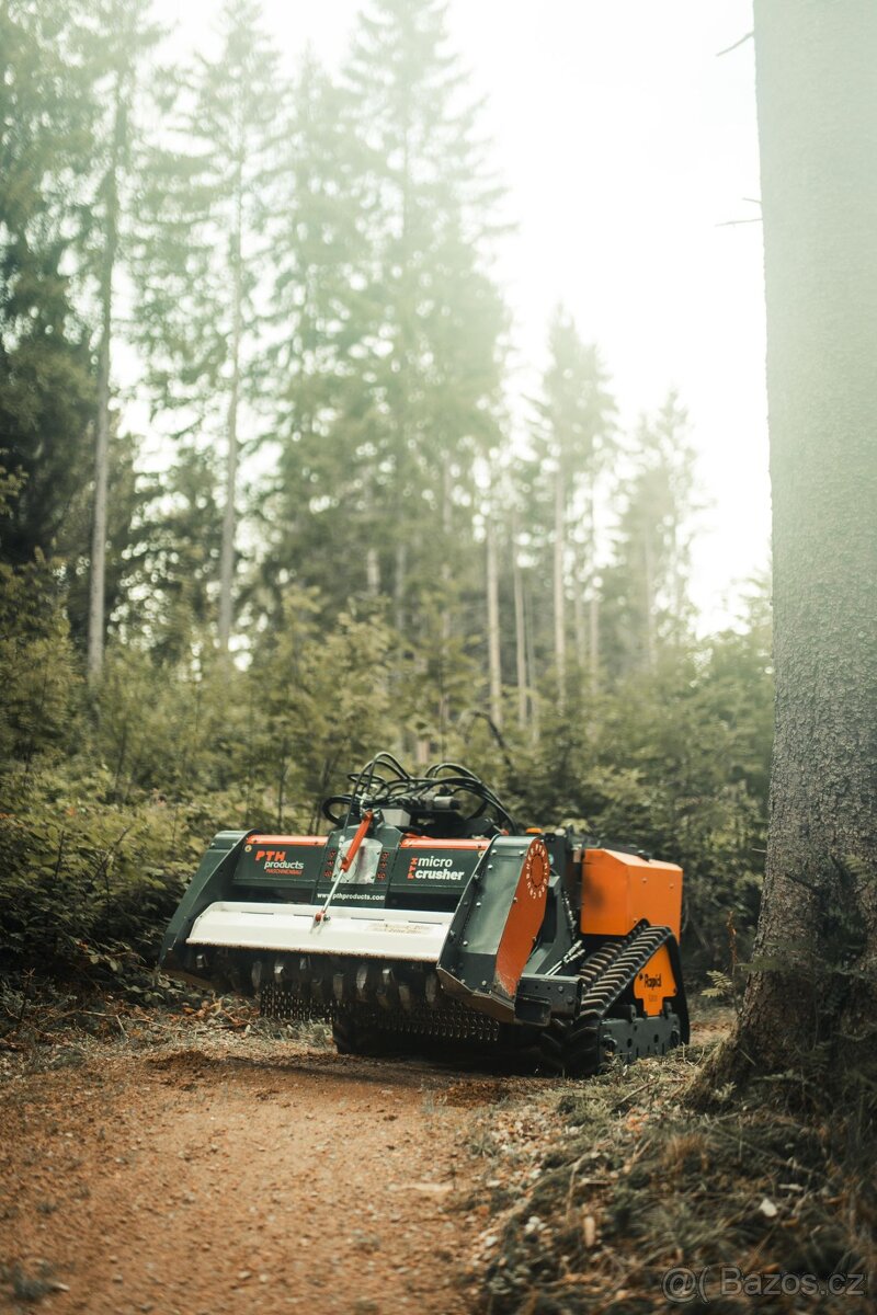 MULČOVÁNÍ – SVAHY, LESY, POZEMKY