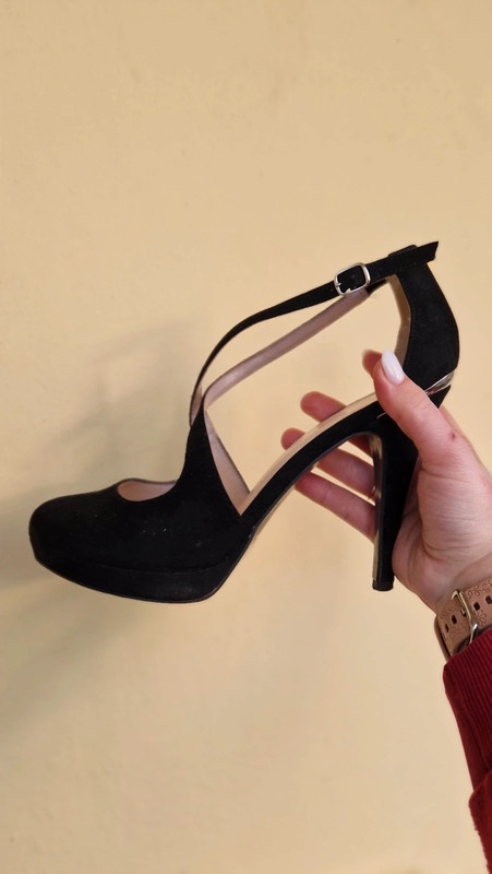 Boty na podpatku / plesové / společenské, vel. 41