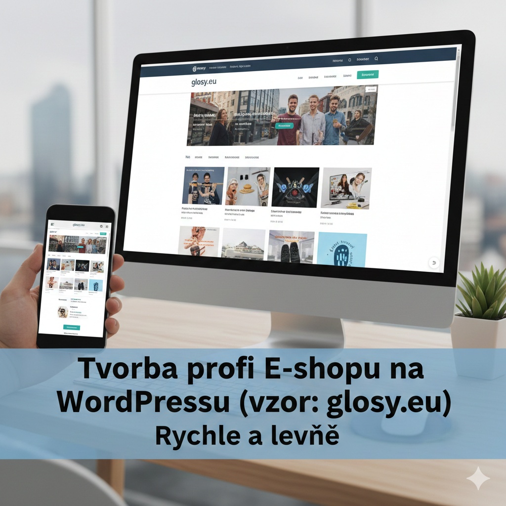 Tvorba profi E-shopu na WordPressu – Rychle a levně