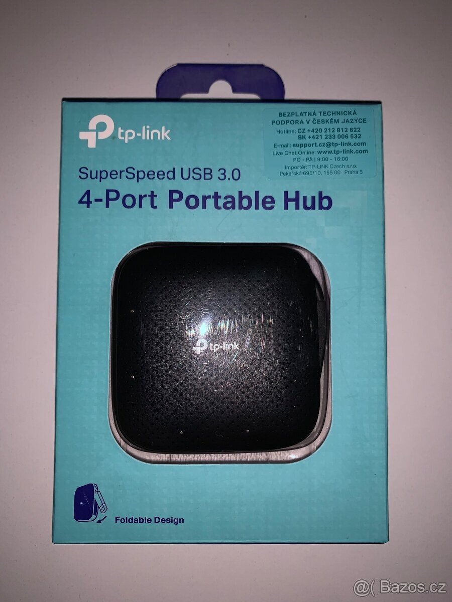 TP-Link UH400 USB 3.0 4-port portable hub(rozbočovač) záruka