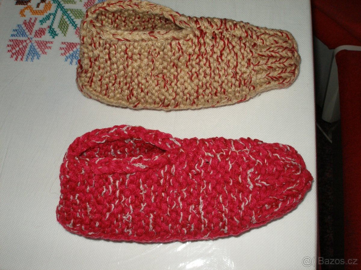 Dámské pletené ťapiny