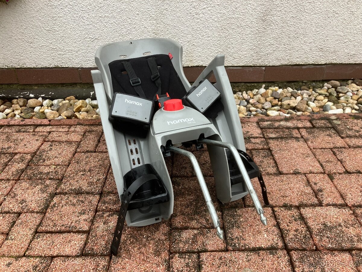 Dětská sedačka Hamax Siesta a 2 držáky na rám