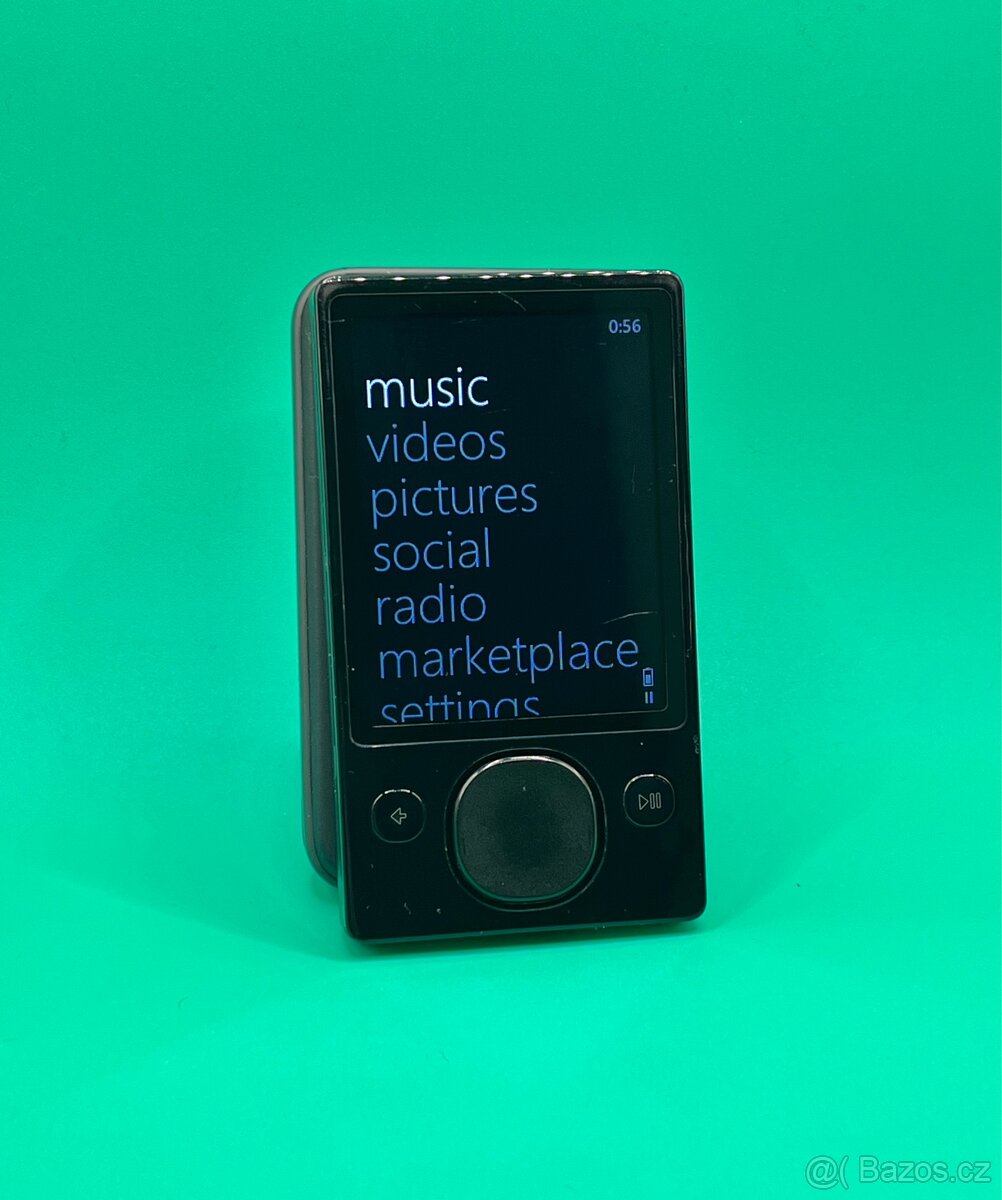 Microsoft Zune 120 GB – přehrávač hudby a videa