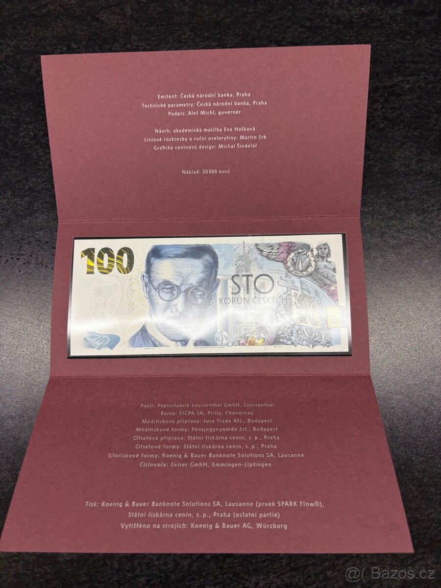 Bankovka Vilém Pospíšil