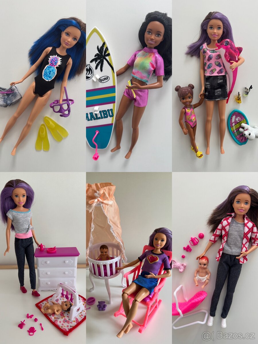 Barbie: Skipper (různé sety)