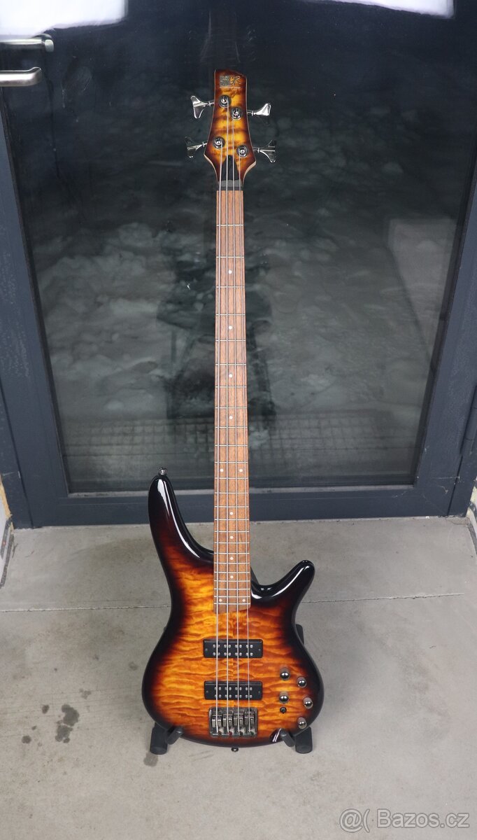 Baskytara Ibanez SR400EQM Dragon Eye Burst