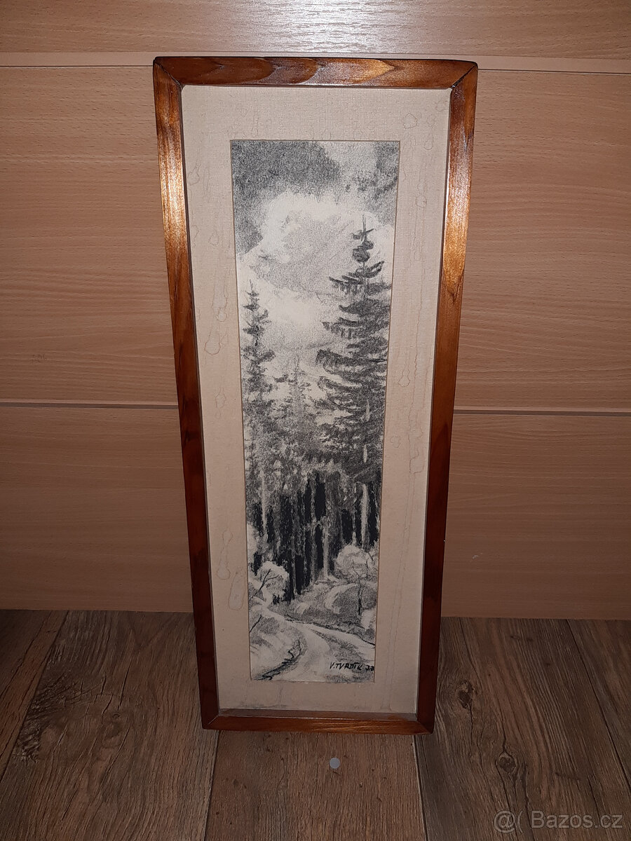 Prodám krásný obraz od malíře V.Tvrdíka