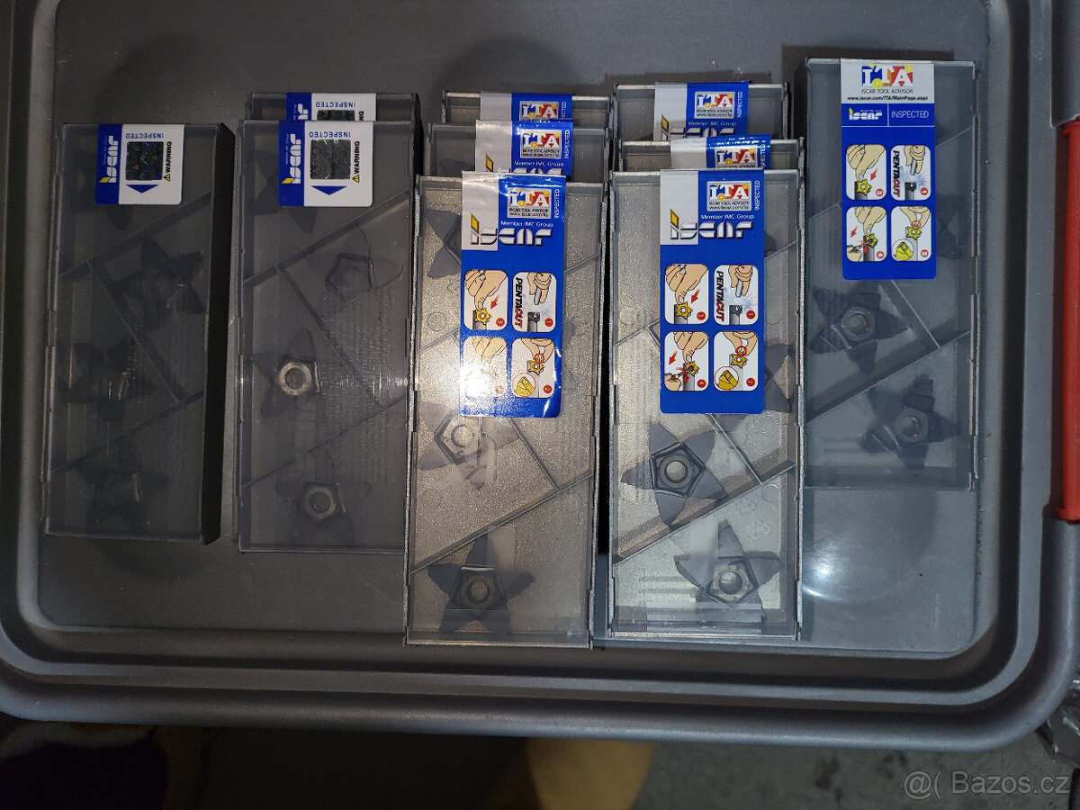 Iscar penta plátky 34R...+ drziaky