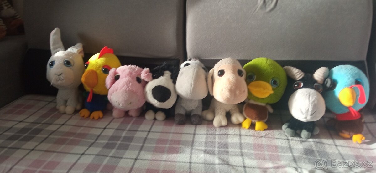 Plyšáci - zvířata z farmy