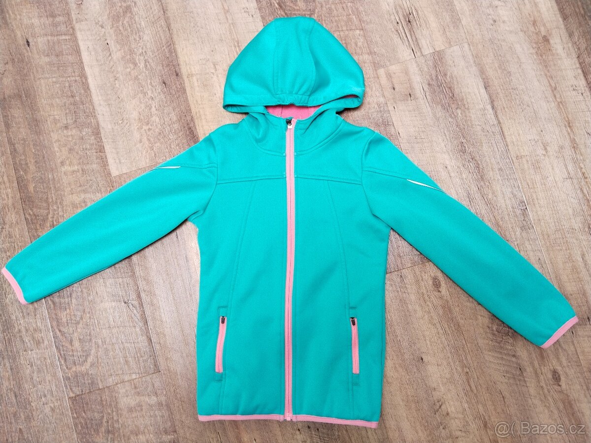 Dívčí softshellová bunda vel. 122/128