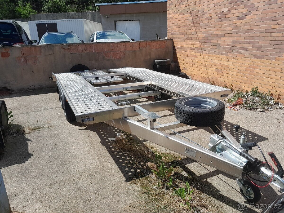 Autopřepravník 450cm x 204cm CELOHLINÍKOVÝ- Odpočet DPH