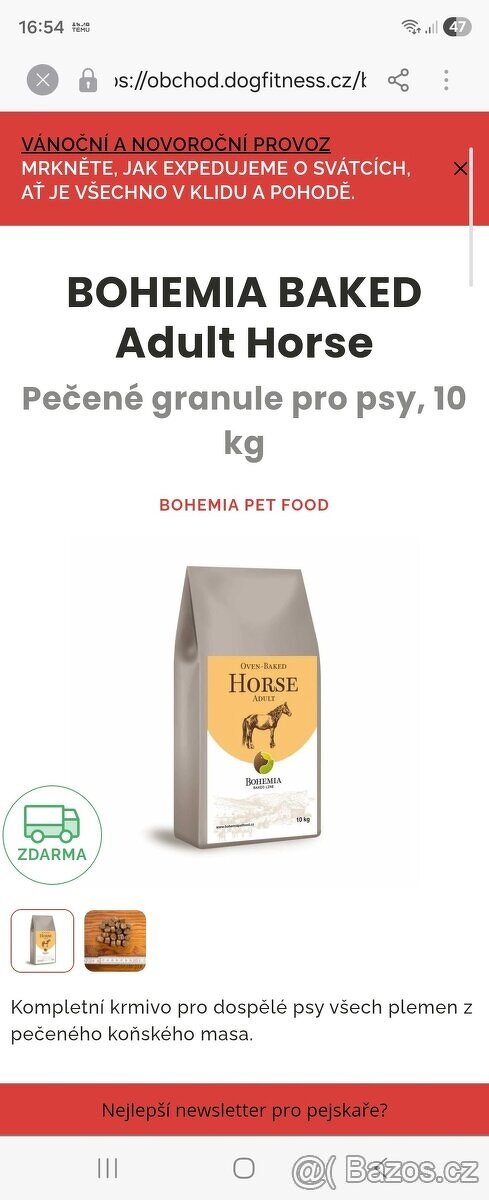Granule pro psy