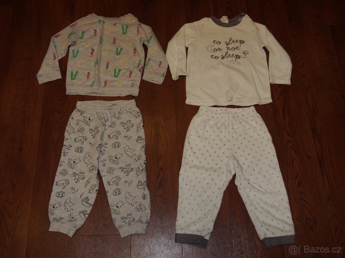 2x pyžamo vel.92