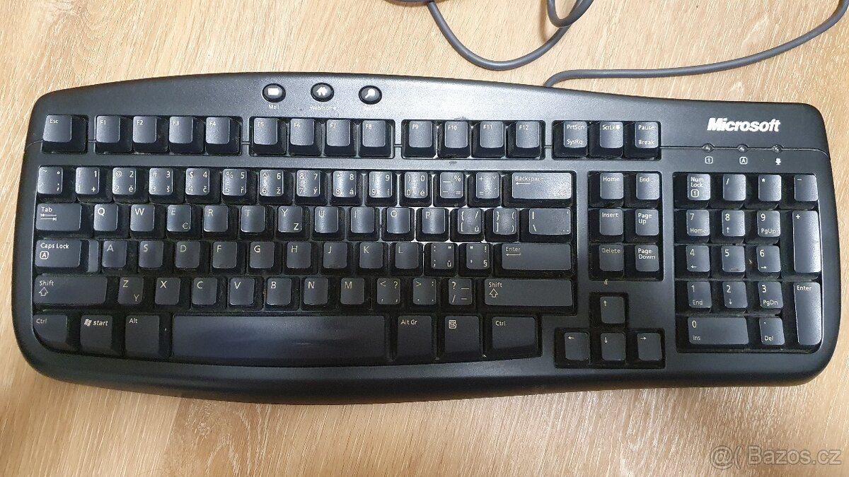 Klávesnice Microsoft do PS/2
