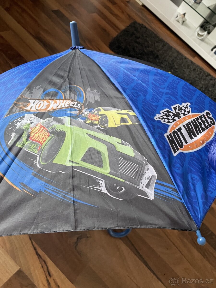 Dětský deštník HOT WHEELS