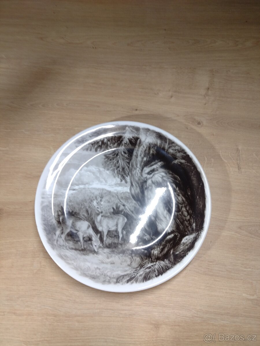 Starožitný talíř Tetřev