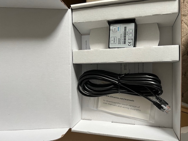 Dodatečný náklonoměr pro systémy Simarine