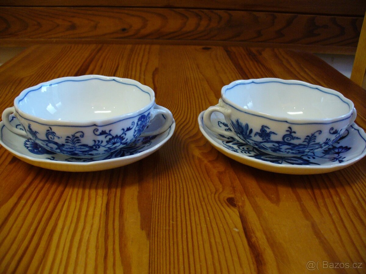 Cibulák - 2 bujónové misky