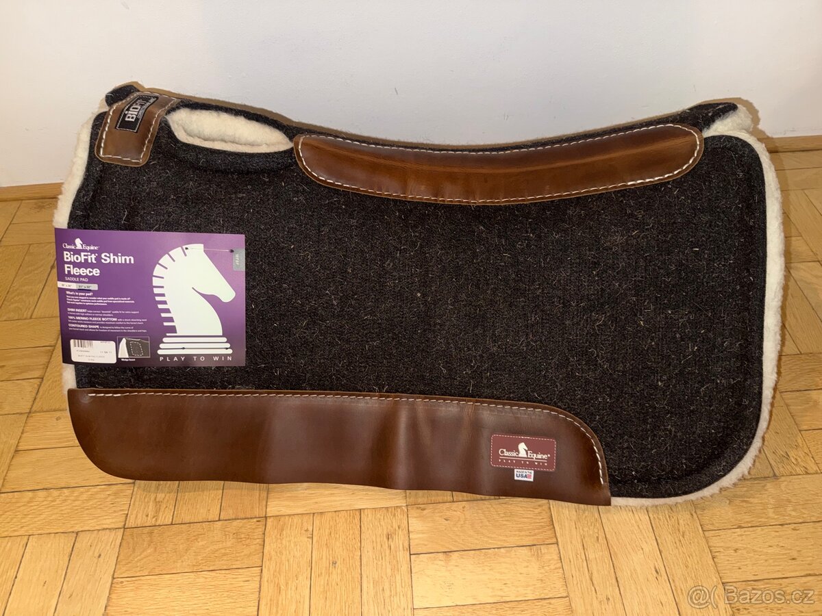 Podsedlová deka Classic Equine Biofit 78x80 cm