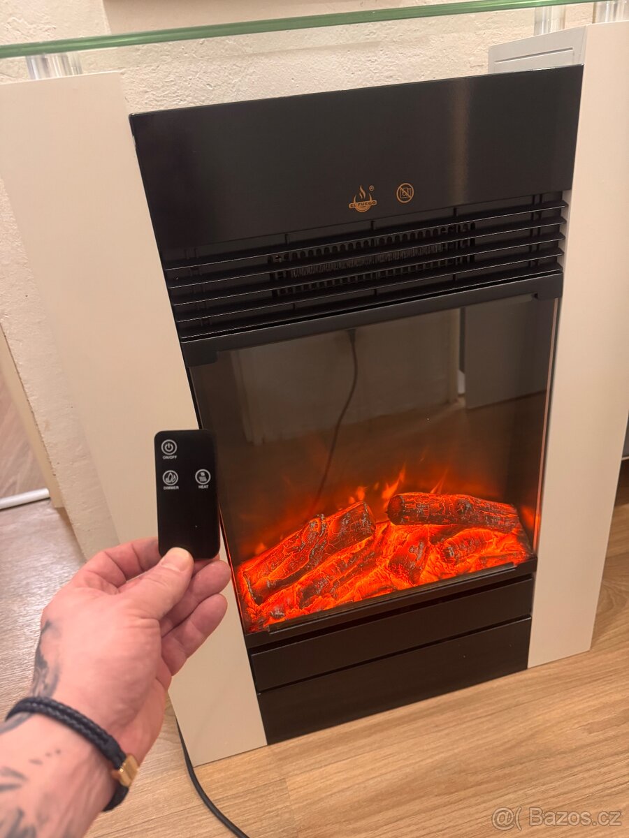 Prodám Elektrický krb El fuego Tessin