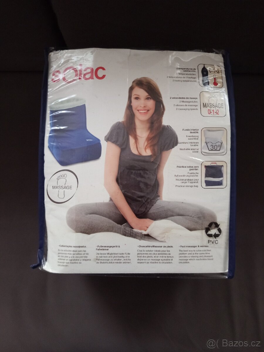 Masážní přístroj a ohřívač nohou